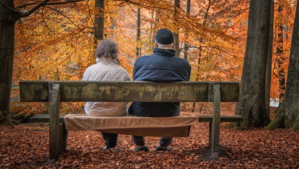 Couple enjoying nature