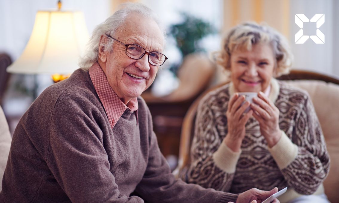 Image showing a Happy Senior Citizens