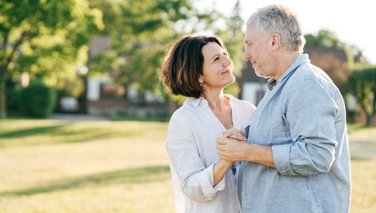 Couple together retired