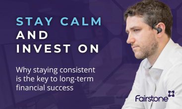 Stay calm and invest on for long-term success